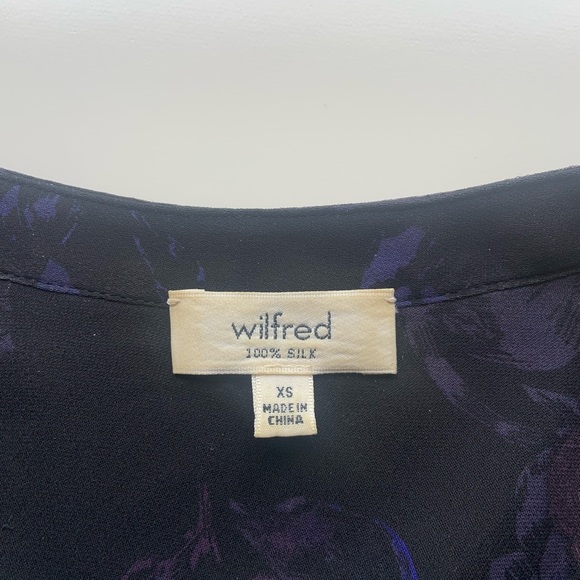 Aritzia Wilfred Silk Bossut Dress - Picture 4 of 10